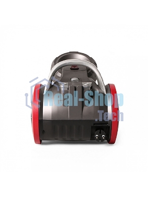 Пылесос BQ VC1606C серо-красный, 420/1600 Вт, уборка сухая, пылесборник контейнер 3 л