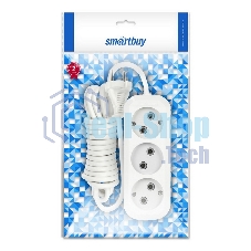 Удлинитель бытовой Smartbuy (SBE-10-3-15-N) 3 гнз х 15 м (10А/2.2 кВт, ПВС 2х1.0)