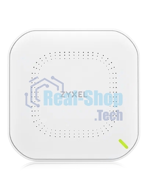 Точка доступа Zyxel NebulaFlex NWA90AX PRO, WiFi 6, 802.11a/b/g/n/ac/ax (2,4 и 5 ГГц), MU-MIMO, антенны 3x3, до 575+2400 Мбит/с, 1xLAN 2.5GE, PoE, защита от 4G/5G, БП в комплекте