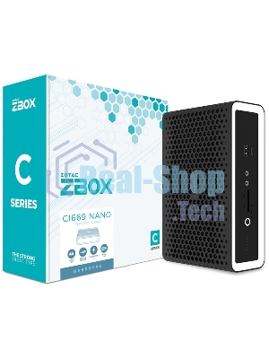 Платформа системного блока с ЦПУ Zotac ZOTAC ZBOX NANO, SFF, FANLESS, i7-1355U, 2 DDR5 SO-DIMM, M.2 SSD, 2.5