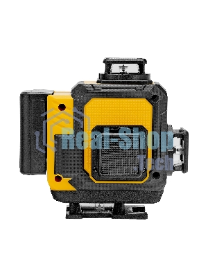 Лазерный уровень мультипризменный Denzel DLV-360-4C, 30 м, зеленый луч, Li-Ion 2,4 Aч, кейс