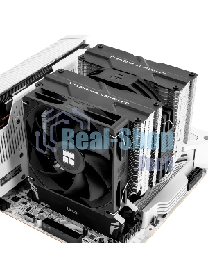 Устройство охлаждения (кулер) Thermalright Peerless Assassin 140 SE Soc-AM5/AM4/1200/1700/1851 черный 4-pin 19-25.6dB Al+Cu 1000gr Ret (PA140-SE)