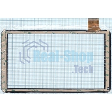 Сенсорное стекло (тачскрин) RP-449A-10.1-FPC-M1091-A1, черное