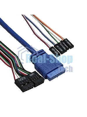 Компьютерный корпус Desktop ExeGate EX288781RUS MI-207U-350W-8 (miniITX/mATX, БП M350 с вент. 8см, 1*USB+1*USB 3.0, аудио, черный)
