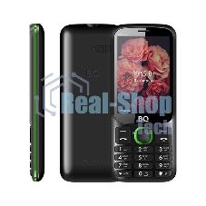 Мобильный телефон BQ 3590 Step XXL+ черный/зеленый