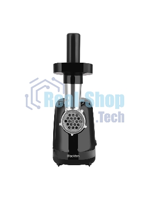 Мясорубка электрическая Blackton Bt MG1111 черный, 1200 Вт, 1.5 кг/мин, реверс, защита от перегрузки, насадки - 2