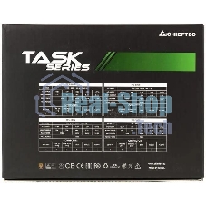 Блок питания Chieftec Task TPS-700S, 700Вт, 80 PLUS Bronze, 120мм, черный