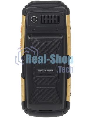 Мобильный телефон BQ 2430 Tank Power черный/золотистый