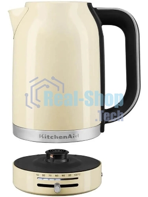 Чайник электрический KitchenAid 5KEK1701EAC кремовый, 1.7 л, 2400 Вт