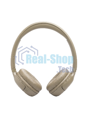 Беспроводные наушники JBL Tune 530BT бежевый, накладные, Bluetooth, складная конструкция