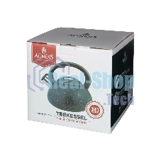 Чайник для плиты AGNESS 907-080 Black Marble нерж. 3 л
