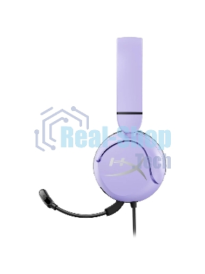 Гарнитура HyperX Cloud Mini Multi Lavender, беспроводная + проводная, Bluetooth, до 25 ч