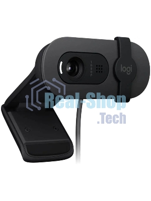 Камера Web Logitech Brio 95 графитовый 2Mpix (1920x1080) USB2.0 с микрофоном для ноутбука (960-001583)