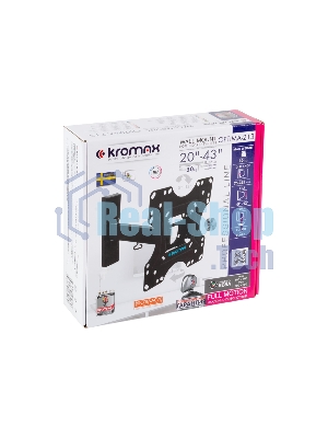 Кронштейн Kromax OPTIMA-213 черный 20