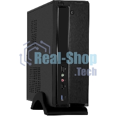 Компьютерный корпус Desktop ExeGate MI-207U-400W-8 (miniITX/mATX, БП M400 с вент. 8см, 1*USB+1*USB 3.0, аудио, черный)