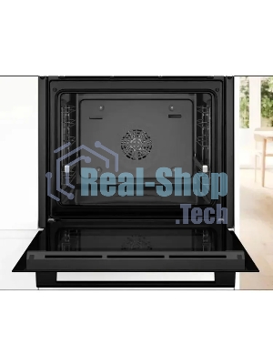Духовой шкаф электрический Bosch HBG536EB4 черный