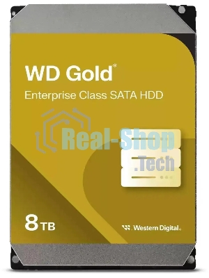 Жесткий диск WD SATA-III 8Tb Desktop Gold 512E (7200rpm) 256Mb 3.5