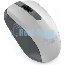 Мышь беспроводная Genius NX-8008S белый/серый, 1200 dpi, радиоканал, USB, кнопки - 3
