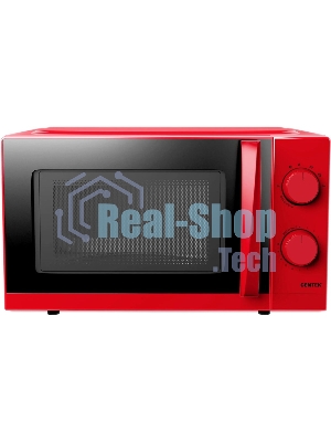 Микроволновая печь Centek CT-1571 красный, 20 л, 700 Вт, переключатели - поворотный механизм