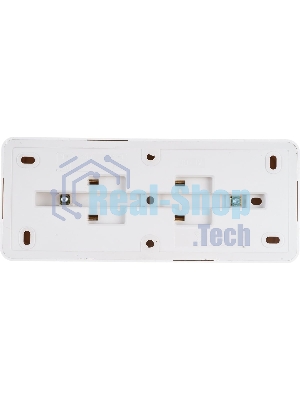 Розетка 3-м ОП Октава 10А IP20 без заземл. бел. IEK ERO30-K01-10-DC
