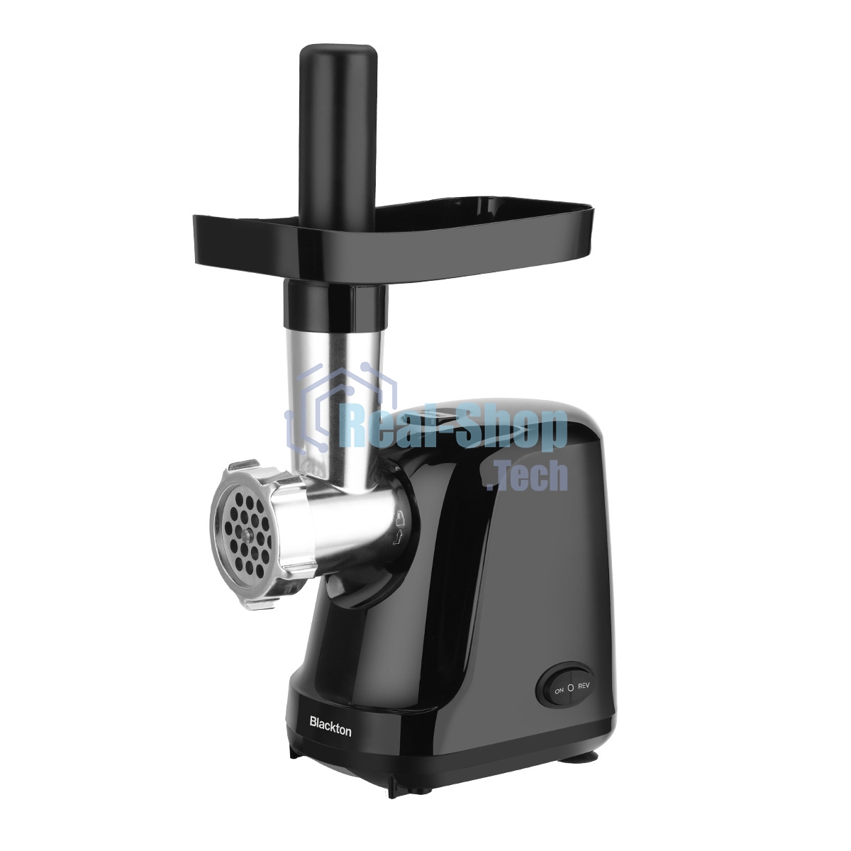 Мясорубка электрическая Blackton Bt MG1111 черный, 1200 Вт, 1.5 кг/мин, реверс, защита от перегрузки, насадки - 2