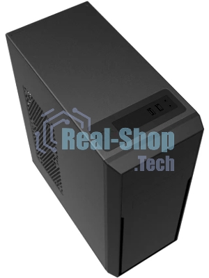 Компьютерный корпус c блоком питания 450 Ватт/Case Foxline FL-302-FZ450-U32 ATX case, black, w/PSU 450W 8см, w/2xUSB 2.0+2xUSB 3.0, w/pwr cord, w/o FAN