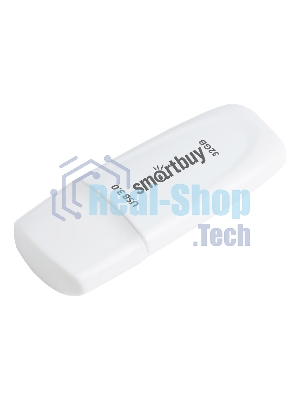 Флешка USB Smartbuy Scout white (SB032Gb3SCW), 32Gb, USB 3.0/3.1, R/W 110/40, белый