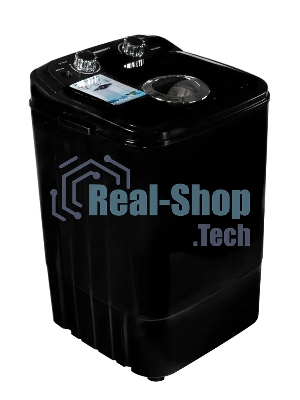 Стиральная машина Horizont WM-4601W черная, загрузка вертикальная 4.6кг, класс: A