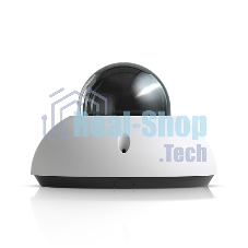 Купольная камера 4K PoE Ubiquiti UniFi Protect Camera G6 Dome White с ночным видением, интеллектуальным распознаванием и прочным антивандальным корпусом.