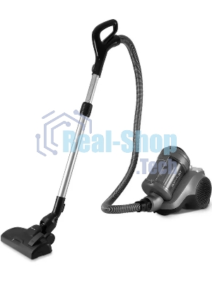 Пылесос Polaris PVC 3344 черный/серый, 650/2200 Вт, уборка сухая, пылесборник контейнер/мешок 2 л