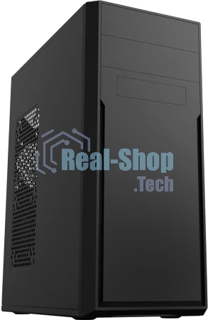 Компьютерный корпус c блоком питания 450 Ватт/Case Foxline FL-302-FZ450-U32 ATX case, black, w/PSU 450W 8см, w/2xUSB 2.0+2xUSB 3.0, w/pwr cord, w/o FAN