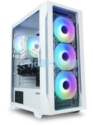 Компьютерный корпус MidiTower Zalman I3 NEO TG White (ATX, front mesh, TG window, USB 2.0 x1, USB 3.0x2, 4x120мм RGb fan, без БП) (I3 NEO TG White)