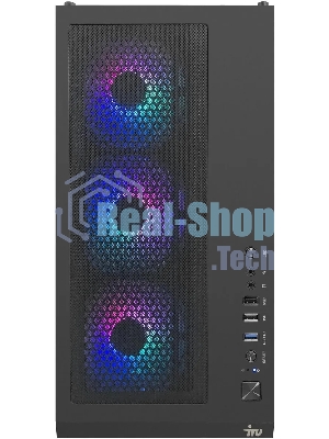 Компьютер IRU Tactio 510B7GP TWR i7 14700F (2.1) 32Gb SSD1Tb RTX 5070Ti 16Gb Windows 11 Pro GbitEth 850W черный (RUS) (2126645)