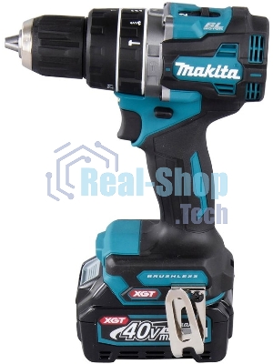 Дрель-шуруповерт Makita HP002GD201, 40 В, 2,5 Ач, 64 Нм, бесщеточный, ударный
