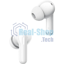 Наушники TWS Realme Buds T200 белый, внутриканальные, Bluetooth, до 30 ч