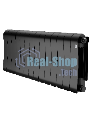 Радиатор биметаллический Royal Thermo Infinity 300 Noir Sable - 14 секц.