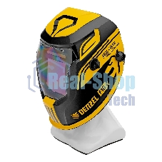 Щиток защитный лицевой (маска сварщика) Denzel F10, см. окно 100х96, Real Color, DIN 4-8/9-13