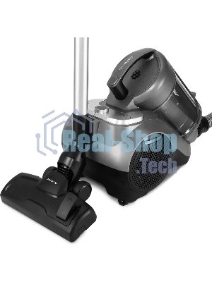 Пылесос Polaris PVC 3344 черный/серый, 650/2200 Вт, уборка сухая, пылесборник контейнер/мешок 2 л