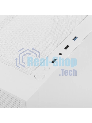 Компьютерный корпус PcCooler C3B310 WH белый без БП ATX 2xUSB3.0 audio bott PSU