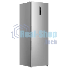 Холодильник Haier CEF530CSRG серебристый двухкамерный 207/91л морозилка снизу, No Frost