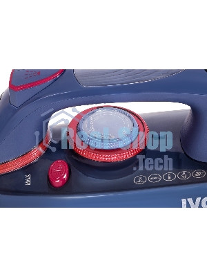 Утюг JVC JRI01 синий, 2400 Вт, 20 г/мин, 120 г/мин, 300 мл