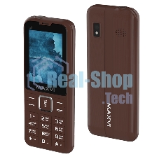 Мобильный телефон Maxvi K21 шоколадный