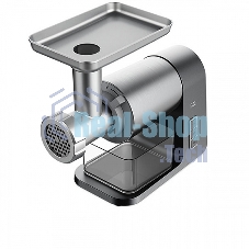 Мясорубка электрическая BQ MG1010 серый, 2200 Вт, 1.8 кг/мин, реверс, защита от перегрузки, насадки - 7