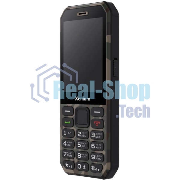 Мобильный телефон Xenium X300 зеленый камуфляж