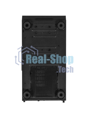 Корпус PCCooler ME200 MESH BK, Midi-Tower, чёрный, 3 x 120 мм