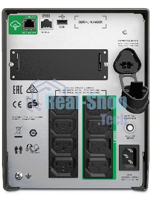Источник бесперебойного питания APC Smart-UPS SMT1500IC 1000Вт 1500ВА черный
