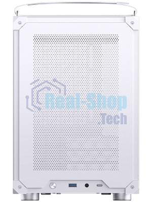 Компьютерный корпус без блока питания JONSBO C6 MAX Handle, Mini-Tower, TG, no fan, 1xUSB-A 3.0 + 1xUSB-C 3.1, mATX, mITX белый