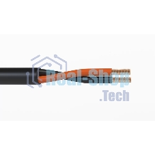 Кабель акустический 100 м, 14 AWG HighFlex, 4 мм2, диаметр 11мм, медь 120 x 0,2 мм, черный, бухта