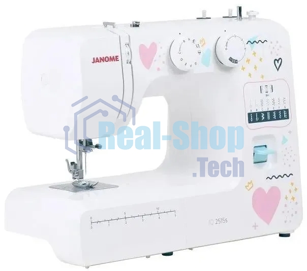 Швейная машина Janome JQ 2515S белый