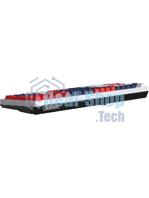 Клавиатура проводная A4Tech Bloody S98 Sports Navy BLMS Plus USB синий/белый
